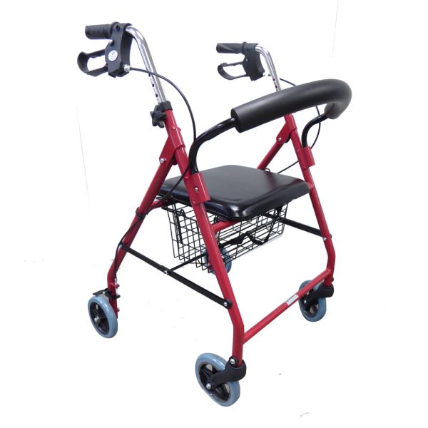 ANDADOR ROLLER ROJO MEDIO