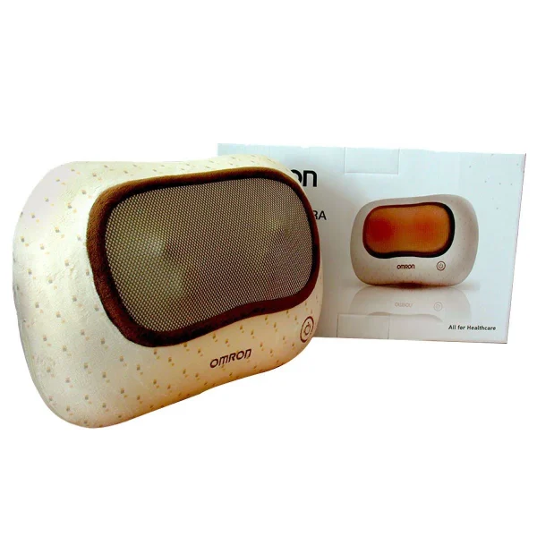 Almohada masajeadora omron hm-340 con función de calor y acupresión en Medicalab SPA.