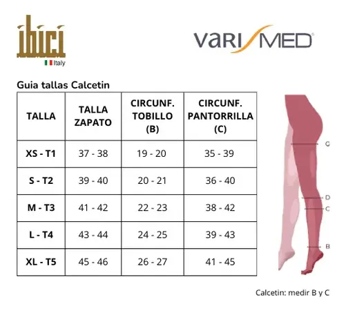 Calcetin Ibici Skywalk Compresion 16-20 mmHg Unisex - Imagen 6